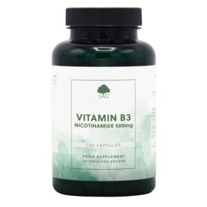 Vitamin B3 Nicotinamide 500mg 120 Capsules - G&G Vitamins