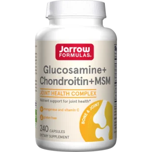 Glucosamine + Chondroitin + MSM, 240 Capsules - Jarrow Formulas