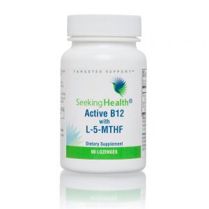 Active B12/B-12 Lozenge With L-5-MTHF - 60 Lozenges - Seeking Health