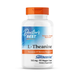 Suntheanine L-Theanine 150mg, 90 Capsules - Doctor's Best