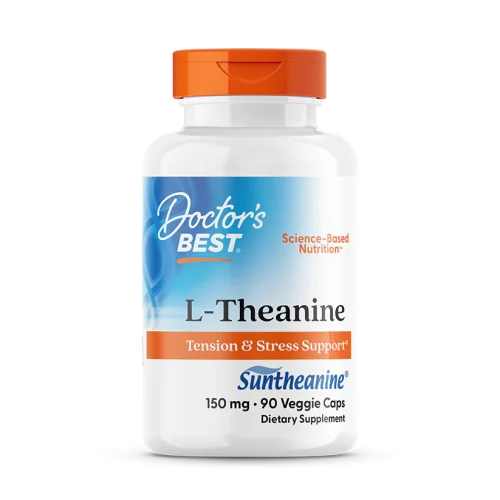 Suntheanine L-Theanine 150mg, 90 Capsules - Doctor's Best