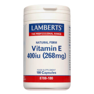 Natural Vitamin E 400iu - 180 Capsules - Lamberts