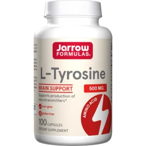 L-Tyrosine 500mg, 100 capsules - Jarrow Formulas