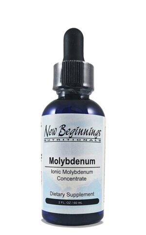 Ionic Molybdenum Concentrate, 60ml - New Beginnings