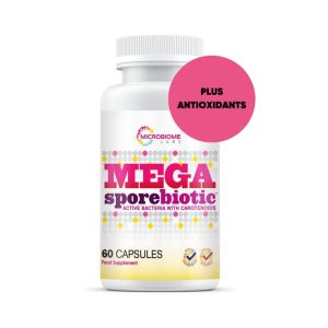 MegaSporeBiotic Plus Antioxidants - 60 caps - Microbiome Labs