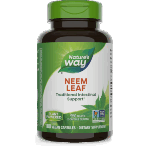 Neem Leaf 950mg, 100 Vegan Capsules - Nature's Way