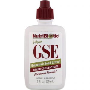 GSE Grapefruit Seed Extract, Liquid Concentrate, 59ml - NutriBiotic