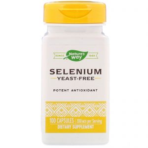Selenium, 200mcg, 100 Capsules - Nature's Way