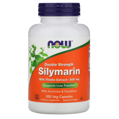 Double Strength Silymarin 300mg, 100 Veg Capsules - Now Foods