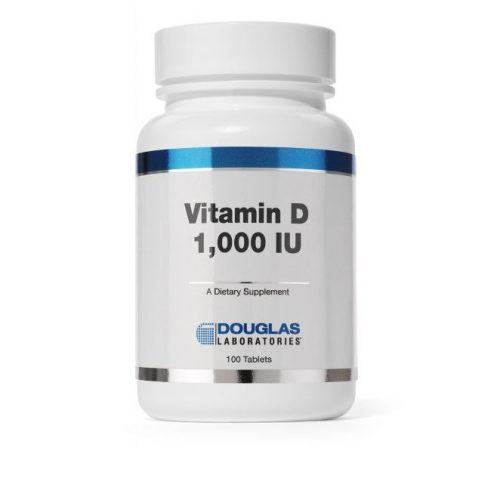 Vitamin D 1000IU 100 Tablets - Douglas Labs
