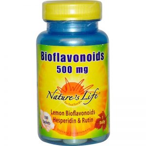 Bioflavonoids 500mg, 100 Tablets - Nature's Life