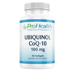 Ubiquinol CoQ10 100mg, 30 softgels - ProHealth
