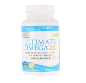 Ultimate Omega 2X (Lemon) - 120 Soft Gels - Nordic Naturals