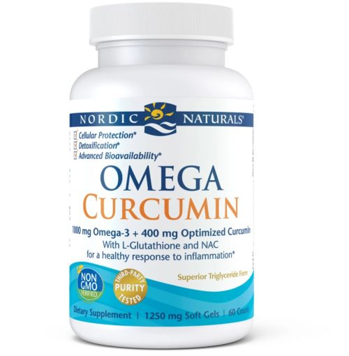 Omega Curcumin, 60 Soft Gels- Nordic Naturals