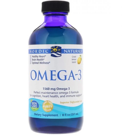 Omega-3 (Lemon) 237ml - Nordic Naturals