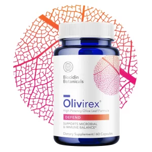 Olivirex (Olive Leaf Formula) 60 capsules - Biocidin Botanicals