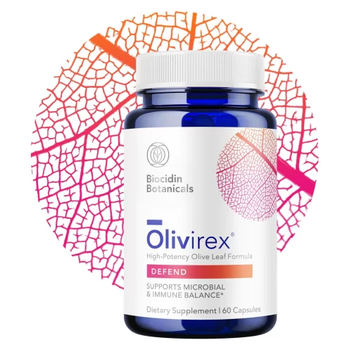 Olivirex (Olive Leaf Formula) 60 capsules - Biocidin Botanicals