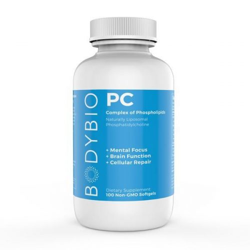 PC (Phosphatidylcholine) 1300 mg, 100 softgels - BodyBio