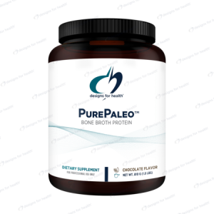Pure Paleo Bone Broth Protein (Chocolate) 810g - Designs for Health