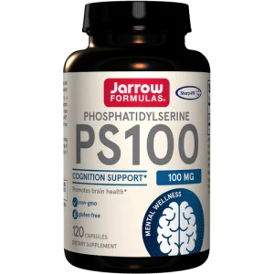 PS100, Phosphatidylserine (Contains SOY) 100 mg, 120 Capsules - Jarrow