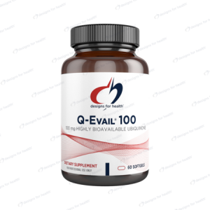 Q-Evail™ 100, Micro-emulsified CoQ10 - 60 Softgels - Designs for Health - SOI*