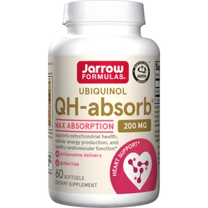 Ubiquinol QH-Absorb 200mg, 60 Softgels - Jarrow Formulas