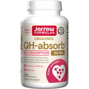 Ubiquinol QH-Absorb 100mg, 120 Softgels - Jarrow Formulas