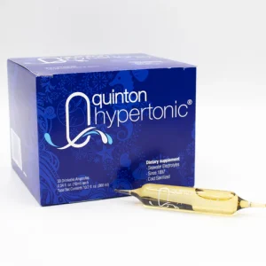Quinton Hypertonic 30 x 10ml vials (300ml) - Quicksilver (One vial removed)