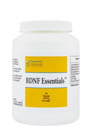 BDNF Essentials, 120 Capsules - Researched Nutritionals