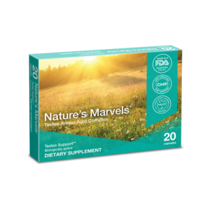 Testes Support 20 Capsules - Nature's Marvels - SOI**