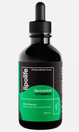 LVD2 Liposomal Vitamin D3 60ml liquid (Cherry Flavour)– lipolife