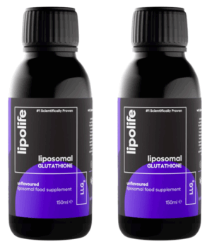 LLG2 Liposomal Glutathione (150 ml) - Lipolife (DOUBLE PACK)