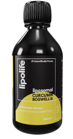 LLT2 - Boswellia, Curcumin & Hydroxytyrosol 240ml - watermelon flavour - lipolife