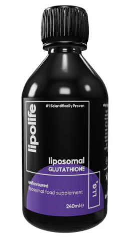 LLG4 Liposomal Glutathione (Unflavoured) 240ml – Lipolife