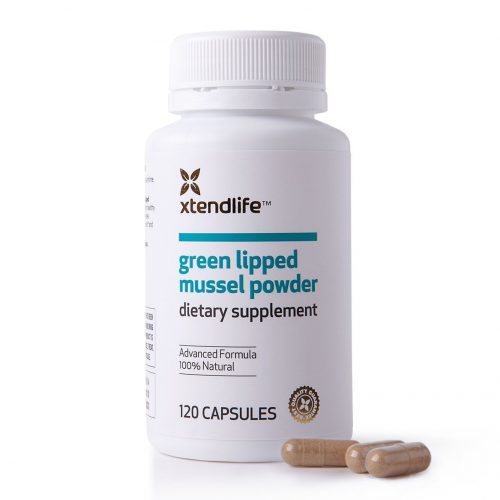 Green lipped mussel powder (120 capsules) - xtendlife