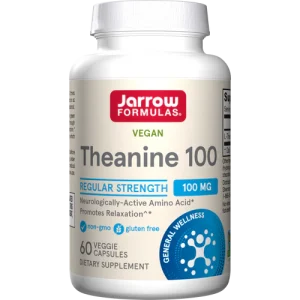 Theanine 100, 100mg, 60 Capsules - Jarrow Formulas