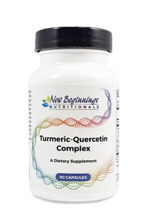Turmeric-Quercetin Complex (with Bromelain) - 90 capsules - New Beginnings