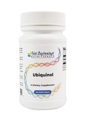 Ubiquinol 100mg Reduced form of CoQ10, 60 softgels - New Beginnings