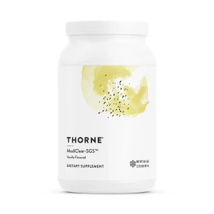 MediClear-SGS - Rice & Pea Protein Powder, 1017g (Vanilla Flavour) - Thorne Research