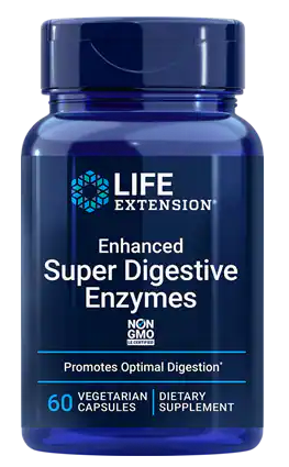 Enhanced Super Digestive Enzymes, 60 veg caps - Life Extension