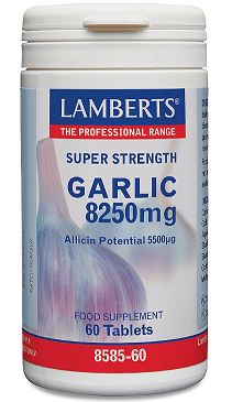 Garlic 8250mg 60 Tabs - Lamberts