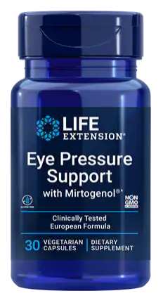 Eye Pressure Support with Mirtogenol (30 Capsules) - Life Extension