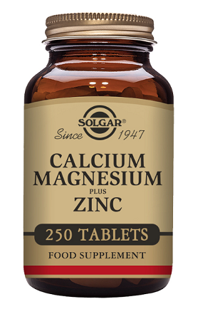 Calcium Magnesium Plus Zinc (250 Tablets) - Solgar