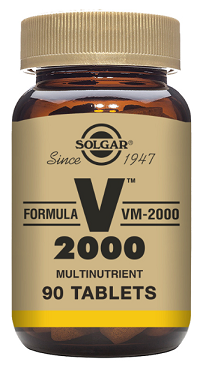 Formula V 2000, VM-2000 Multinutrient Formula, 90 Tablets - Solgar
