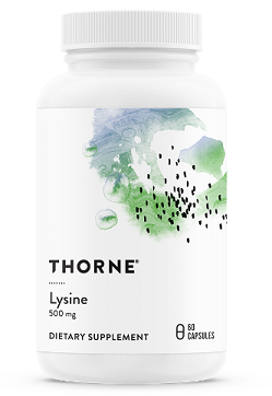 Lysine, 60 Vegetarian Capsules - Thorne Research