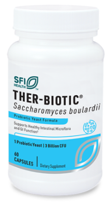 Ther-Biotic Saccharomyces Boulardii 60 Capsules - Klaire Labs