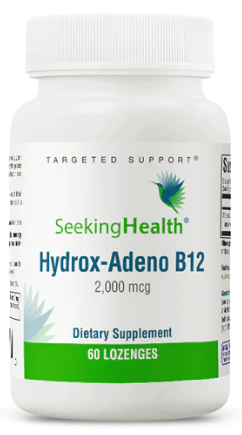 Hydrox-Adeno B12/B-12, 60 lozenges – Seeking Health