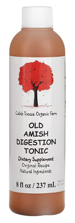 Old Amish Digestion Tonic, 8 fl oz (237 ml) - Caleb Treeze Organic Farm