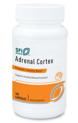 Adrenal Cortex 250mg 120 Capsules - Klaire Labs/SFI Health