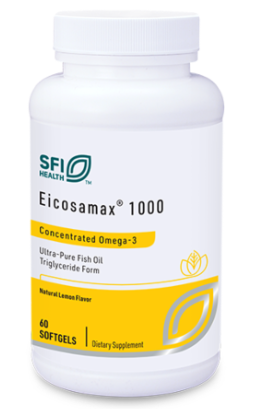 Eicosamax 1000, 60 Softgels - Klaire Labs - BBE 31/08/2024